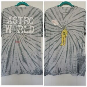 Astroworld No Bystanders Wish You Were Here Tour Tie Dye T Shirt XL Cotton